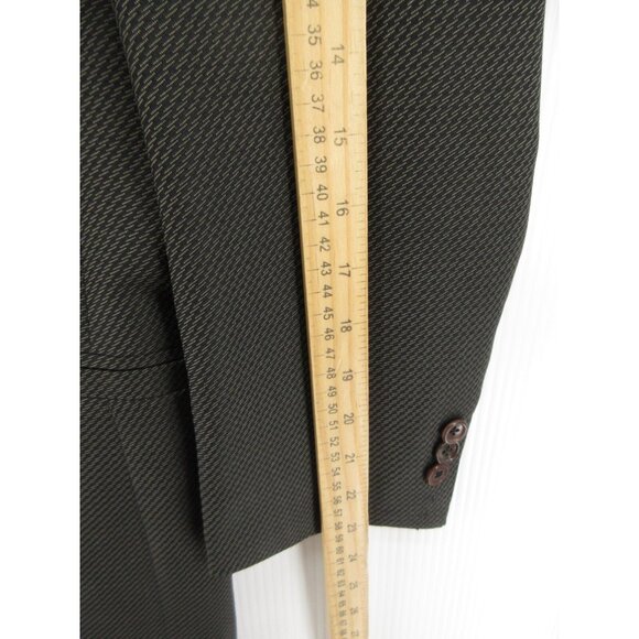 VINTAGE Versace Sport Coat 42 Classic V2 Blazer Wool Silk Jacket Lined - Picture 7 of 14